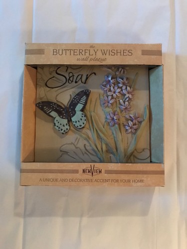 Butterfly wishes wall art - wall,